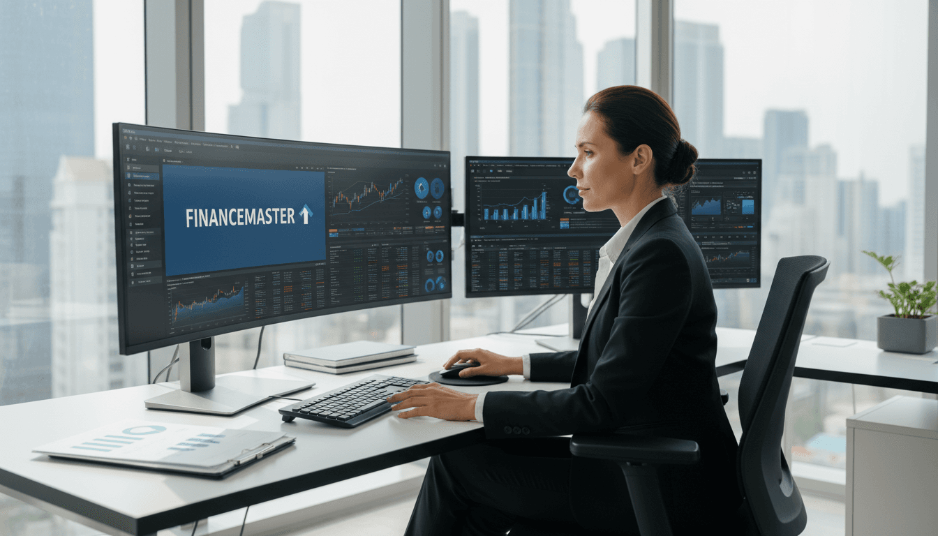 User-friendly financial software interface