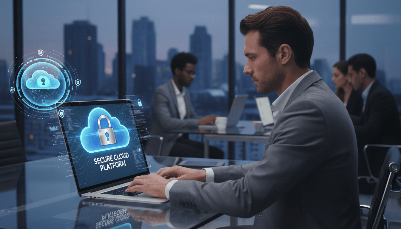 Secure financial data access on multiple devices